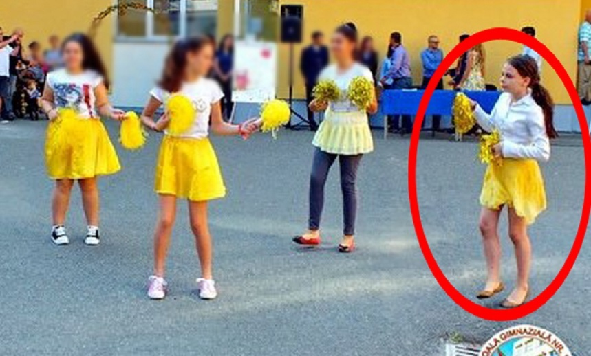 FOTO / Fata celei mai bătrâne mame din România, o frumoasă majoretă. Cât de mult s-a transformat Eliza