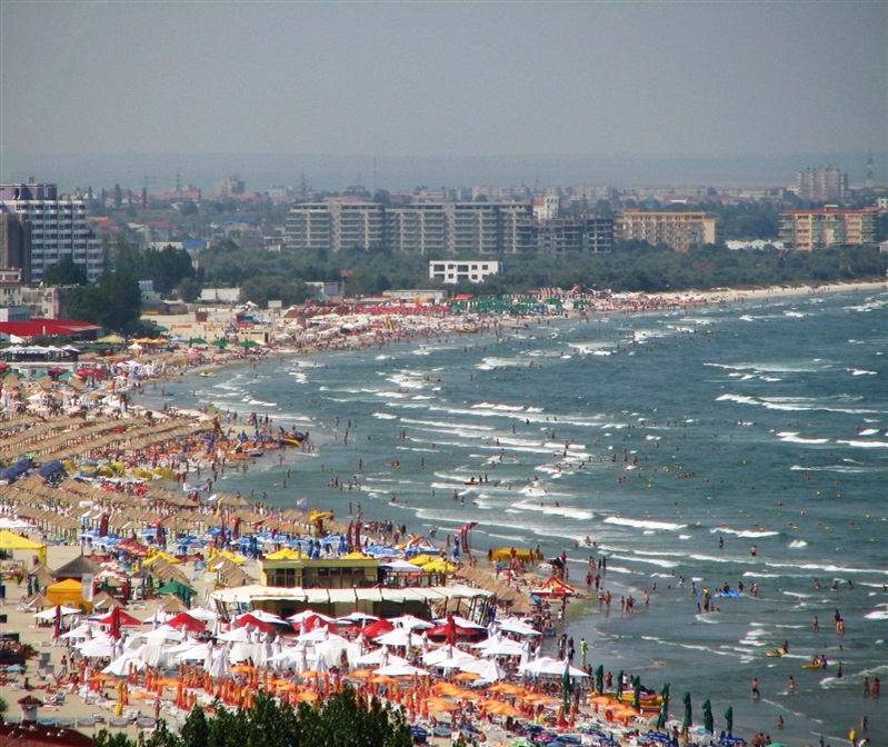 Pe o plajă din Mamaia a avut loc incidentul