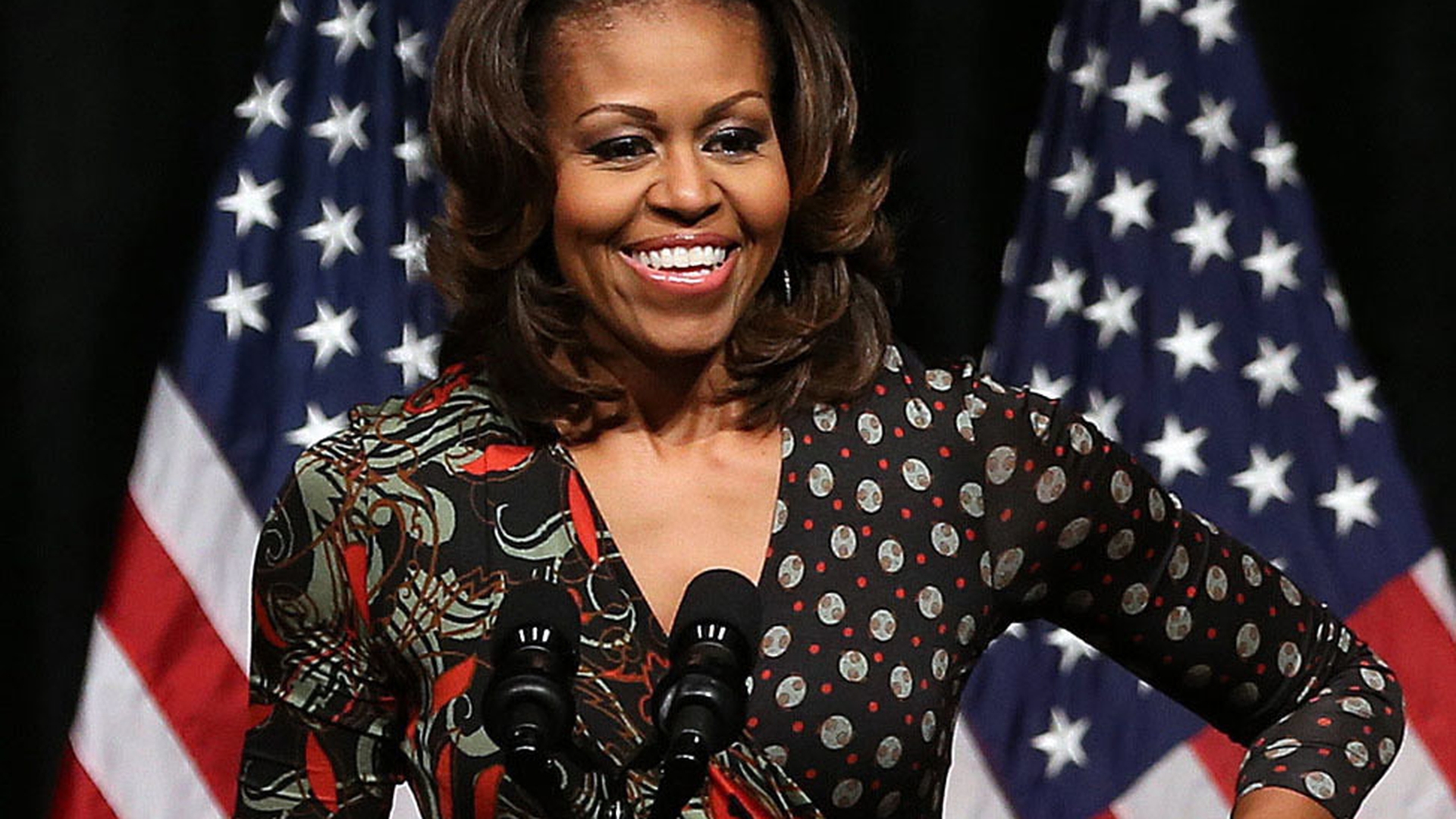 MICHELLE OBAMA, complet naturală! Cât de schimbată este cu acest look