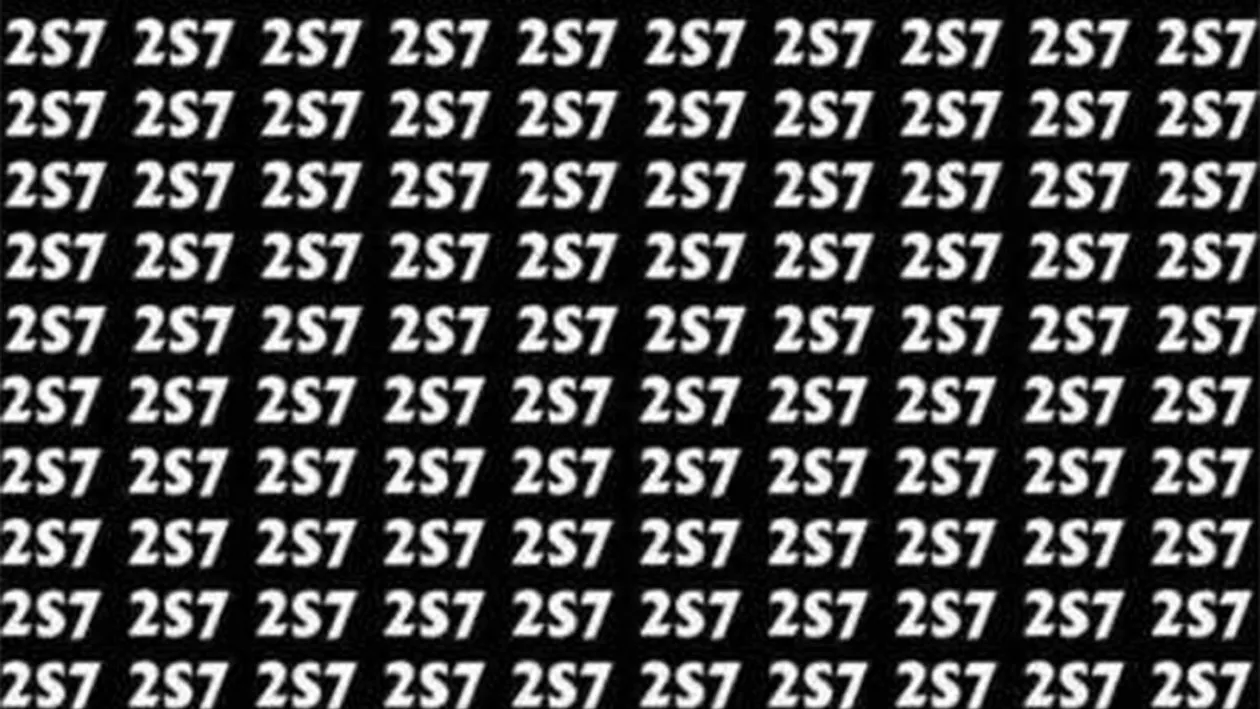 Test de perspicacitate | Găsiți numărul 257 în cel mult 5 secunde!