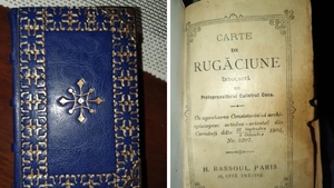 Suma e colosală! Ireal cu câți lei se vinde o carte de rugăciuni din anul 1901, acum, în 2022