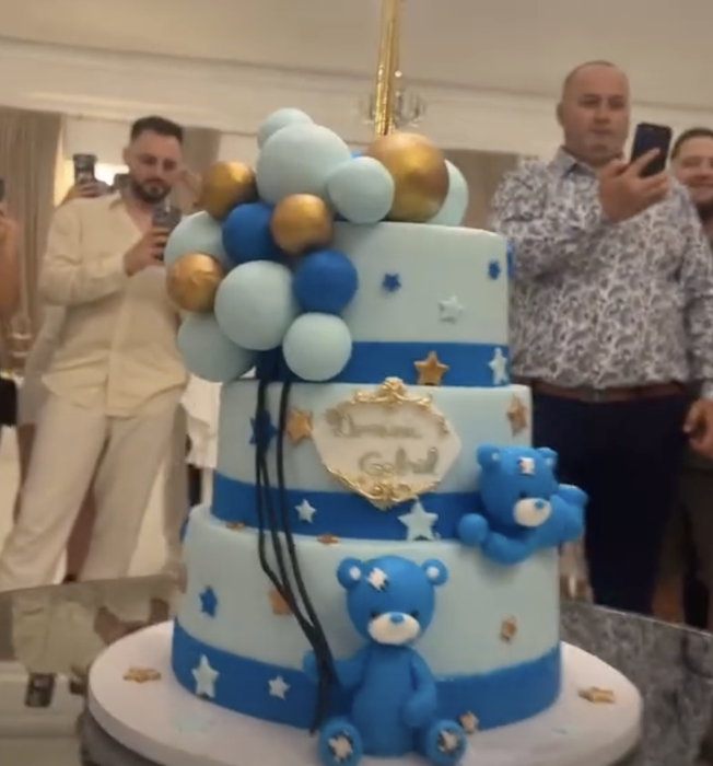Daniela Crudu și-a botezat băiețelul/foto: Instagram