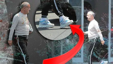 Gigi Becali poartă ”Bucuria piticului” de la Versace! Preț de catalog: 1200 € perechea…