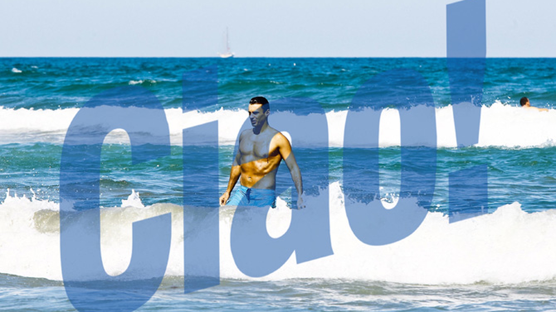 Show sarat cu zeul audientelor si sirena brumata! Uite cat de bine arata Mircea Badea si Carmen Bruma in valuri!