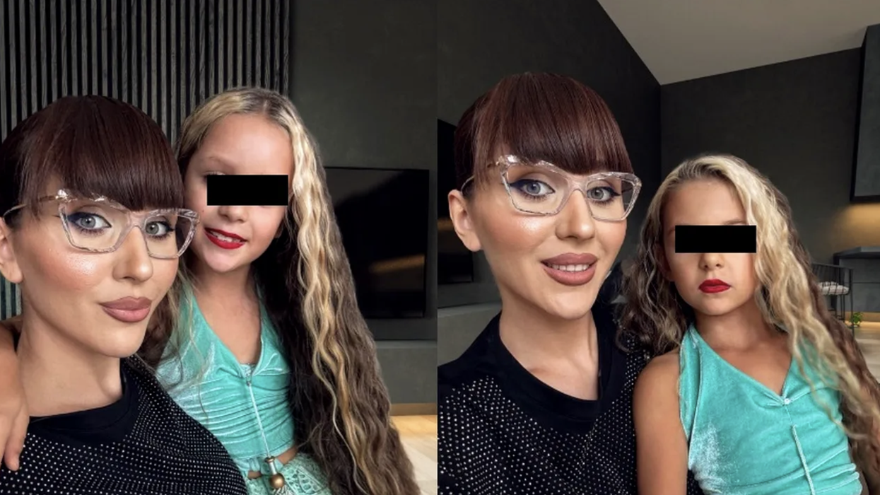 Dana Roba, un nou derapaj taxat pe internet! Și-a vopsit cele două fetițe. Cum arată micuțele