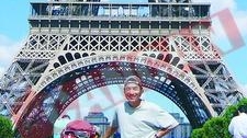 Un japonez a stat opt ani pe bicicleta