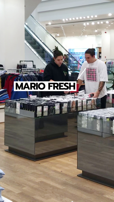 Mario Fresh, la shopping cu un amic