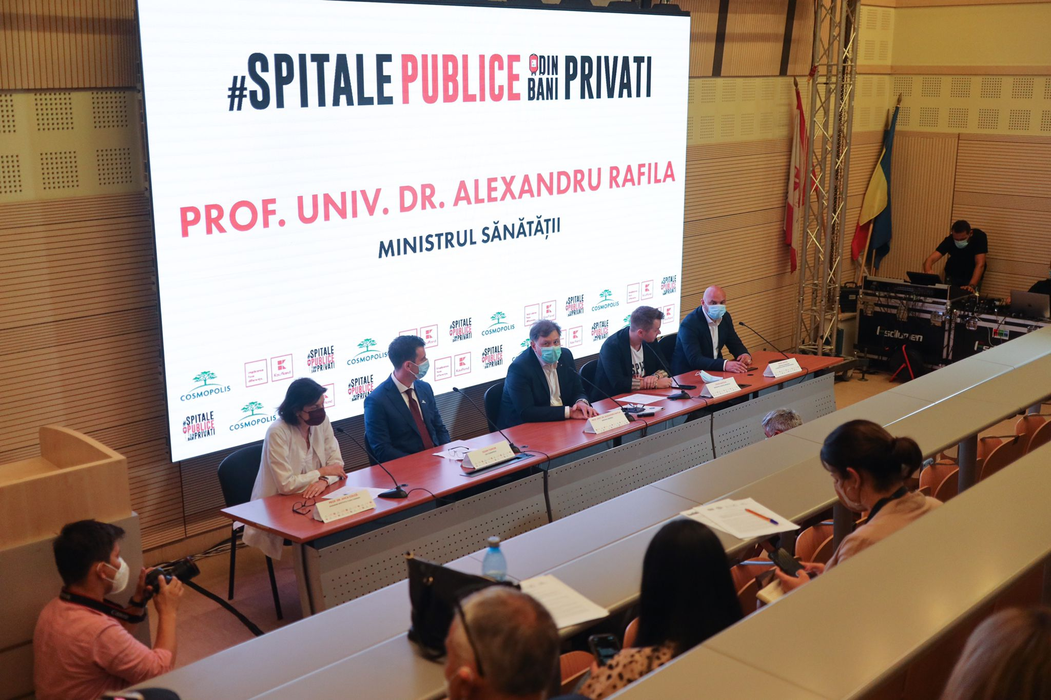 Conferinţă de presă prilejuită de inaugurarea etajului 7 al Spitalului Fundeni