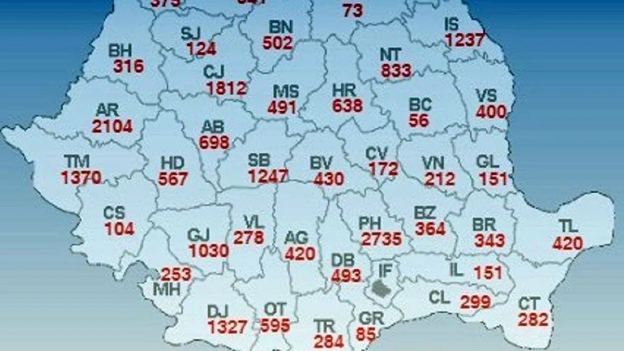 Peste 29.000 de locuri de muncă vacante în România, în 24 septembrie 2018. Repartiția pe județe