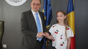 Bianca Andreea Badea, copilul-minune al baletului care a impresionat juriul de la „Românii au talent”, ajutată de Primăria Sectorului 4 să ajungă în S.U.A