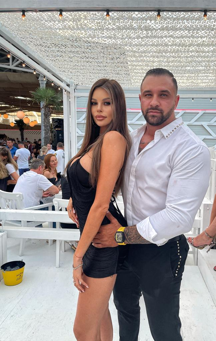 Alex Bodi și fosta iubită, Justyna Gradek, actuala ispitei Cristian Costin de la Insula Iubirii. (sursă - social media).