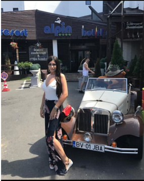 Mirela Roșu este femeia care a pus mâna pe magnatul egiptean poreclit “Faraonul” (Foto: Instagram)