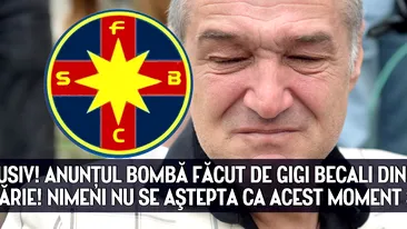 Anuntul bomba facut de Gigi Becali din puscarie in urma cu putin timp. Nimeni nu se astepta