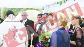 Incidente cu politia si paparazzii la nunta lui Dan Andronic