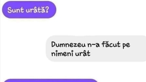 BANCUL ZILEI | "Sunt urâtă?"