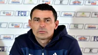 Trică, dezamăgit de oltenii săi după eșecul cu CFR Cluj: „Nu putem da goluri dacă nu tragem la poartă!”