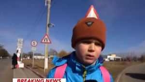 Mesajul emoționant al unui băiețel pentru tatăl său rămas să lupte în războiul din Ucraina