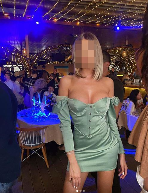 Larisa, tânăra pe care Alex Pițurcă ar fi lovit-o, potrivit unor voci din cercurile mondene
