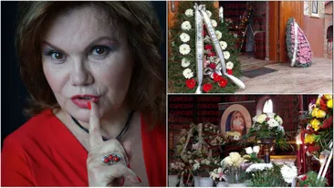 Primele imagini de la înmormântarea Natașei Raab. Ce a apărut în locul unde a fost ținut priveghiul