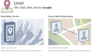 Facebook lanseaza Places, un serviciu prin care prietenii afla unde esti si ce faci