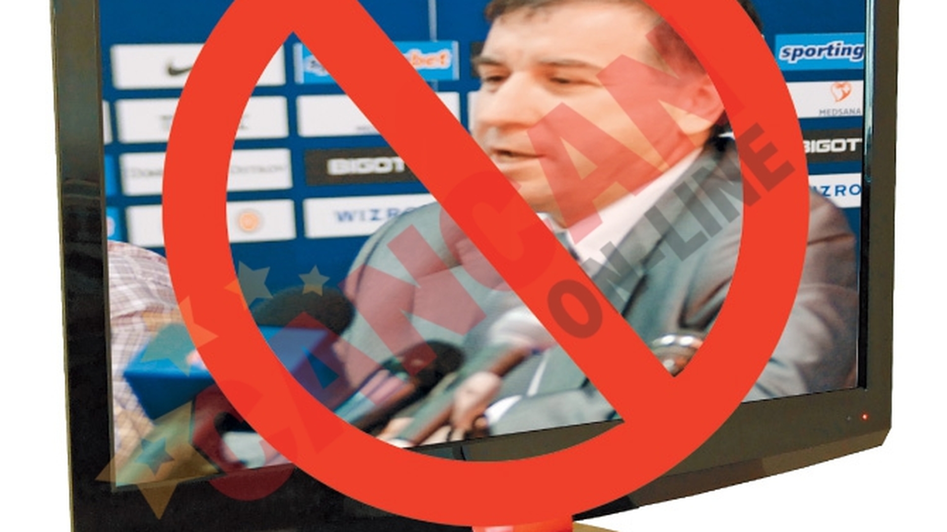 Argaseala, interzis la TV