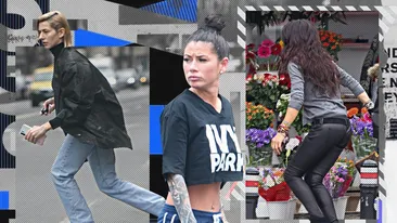 TOP 30 vedete sexy care aleargă pe stradă. Nu le împiedică nici locurile nepermise!