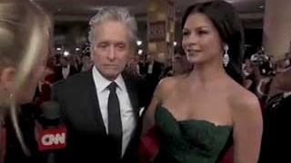 VIDEO Michael Douglas a fost ovationat la Globurile de Aur!