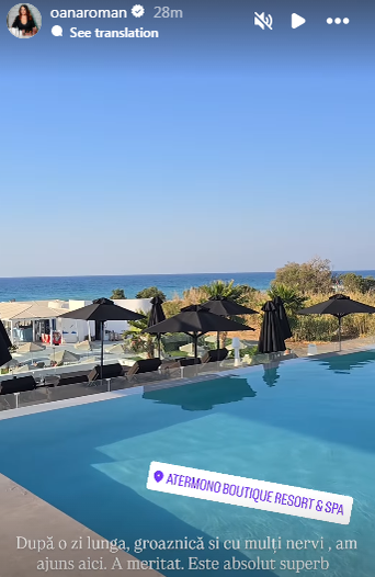 Oana Roman, calvar în vacanța din Grecia! Condiții precare și ce făceau românii pe holurile hotelului când o vedeau