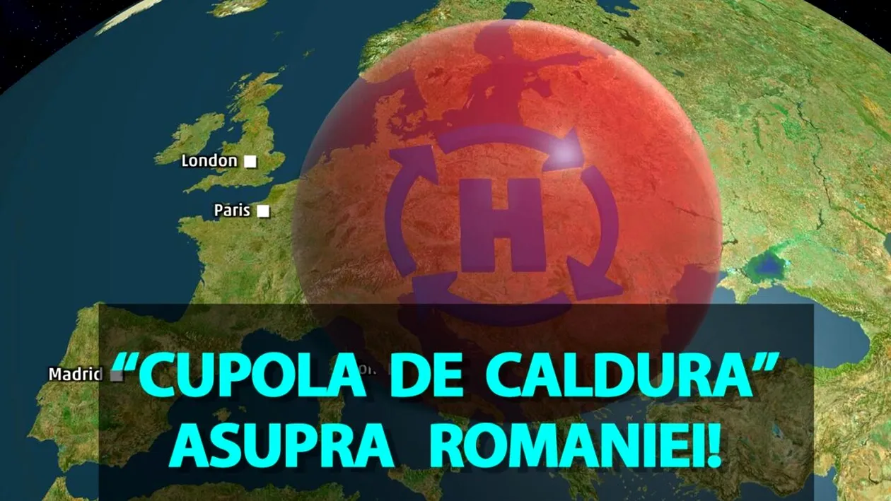 Meteorologii anunță o cupolă de căldură asupra României: Se anunță cea mai caniculară vară din istoria măsurătorilor