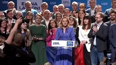 Elena Lasconi, primele declarații publice după ce a ajuns în turul 2: ”Călin Georgescu este un admirator pe față al lui Putin”