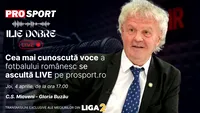 Ilie Dobre comentează LIVE pe ProSport.ro meciul C.S. Mioveni - Gloria Buzău, joi, 4 aprilie 2024, de la ora 17.00