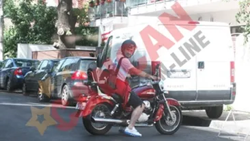 Dragos Bucur face slalom in trafic