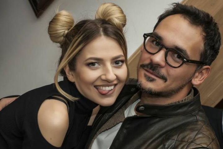 Răzvan Simion și actuala lui parteneră, Lidia Buble