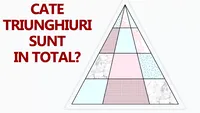Test de inteligență exclusiv pentru genii | Câte triunghiuri sunt, de fapt, în această imagine?