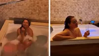 Oana Roman a renunțat complet la inhibiții! S-a filmat goală într-un jacuzzi | VIDEO