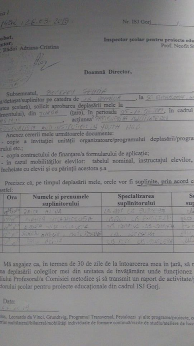 O profesoară din Târgu-Jiu a fost bătută, sechestrată și şantajată de directoarea adjunctă a unității © gorjeanul.ro