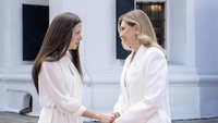 Mirabela Grădinaru, ținută impecabilă la Kiev. Cum și-a făcut apariția în fața Olenei, soția lui Volodimir Zelenski