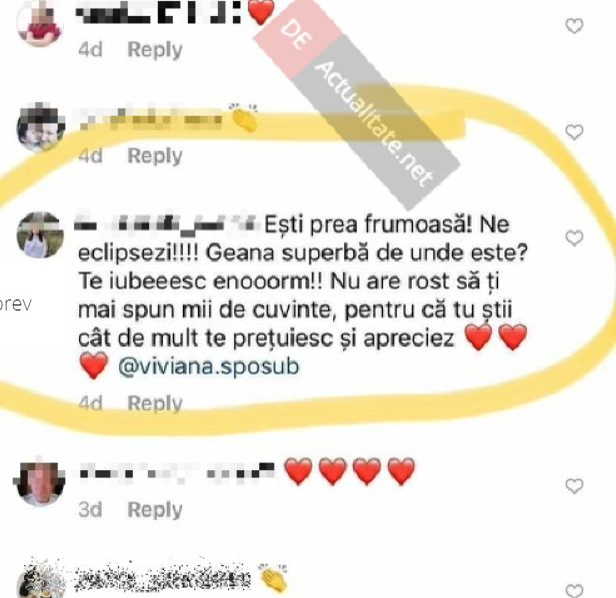 Andreea Bălan, ieșire bizar-agresivă la adresa unui fan care o urmărește și pe Viviana Sposub, pe Instagram: „Am crezut că ai probleme psihice”. FOTO