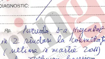 Iata documentul medical prezentat de mama Malinei Olinescu la Patriarhie!