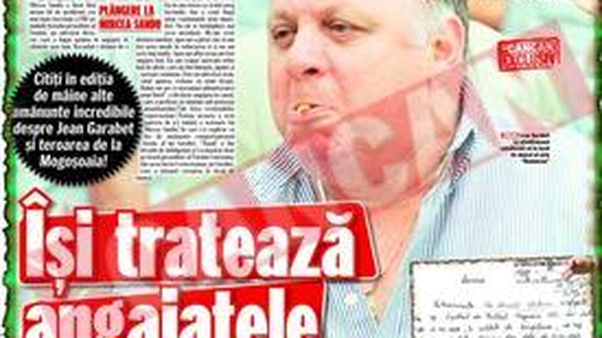 "Ne invita in birou sa ne invete cum sa ne aplecam"