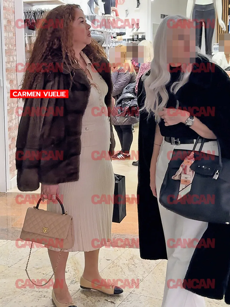Soția lui Vali Vijelie, lecție de stil în mall