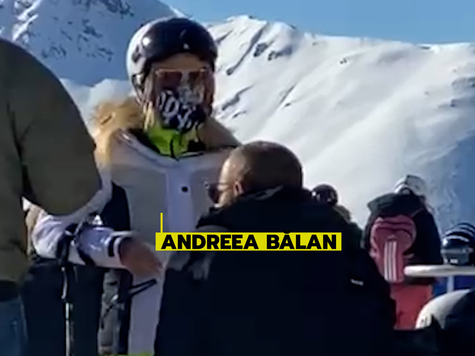 Andreea Bălan, în vacanță, în Austria (SURSA FOTO: CANCAN.RO)