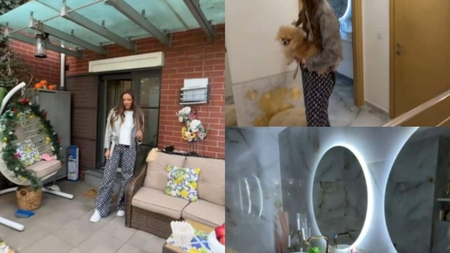 Cum arată penthouseul de lux al Biancăi Drăgușanu. Până și în baie are decorațiuni scumpe