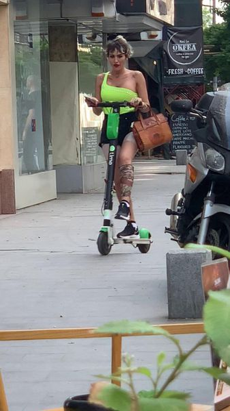 Margherita nu se împacă cu statutul de pieton