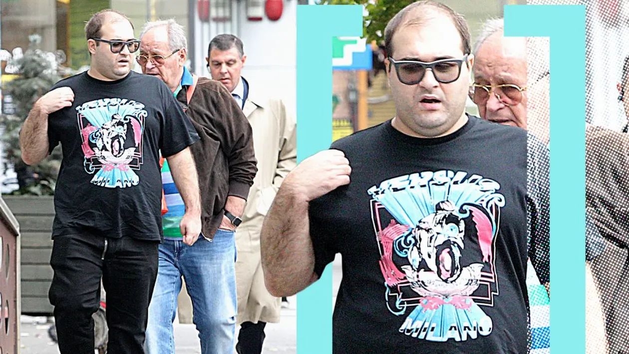 Fiul milionarului a ajuns de nerecunoscut. S-a îngrășat grav după ce a părăsit arestul!