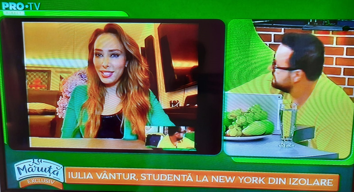 Iulia Vântur, apariție de ultimă oră la TV