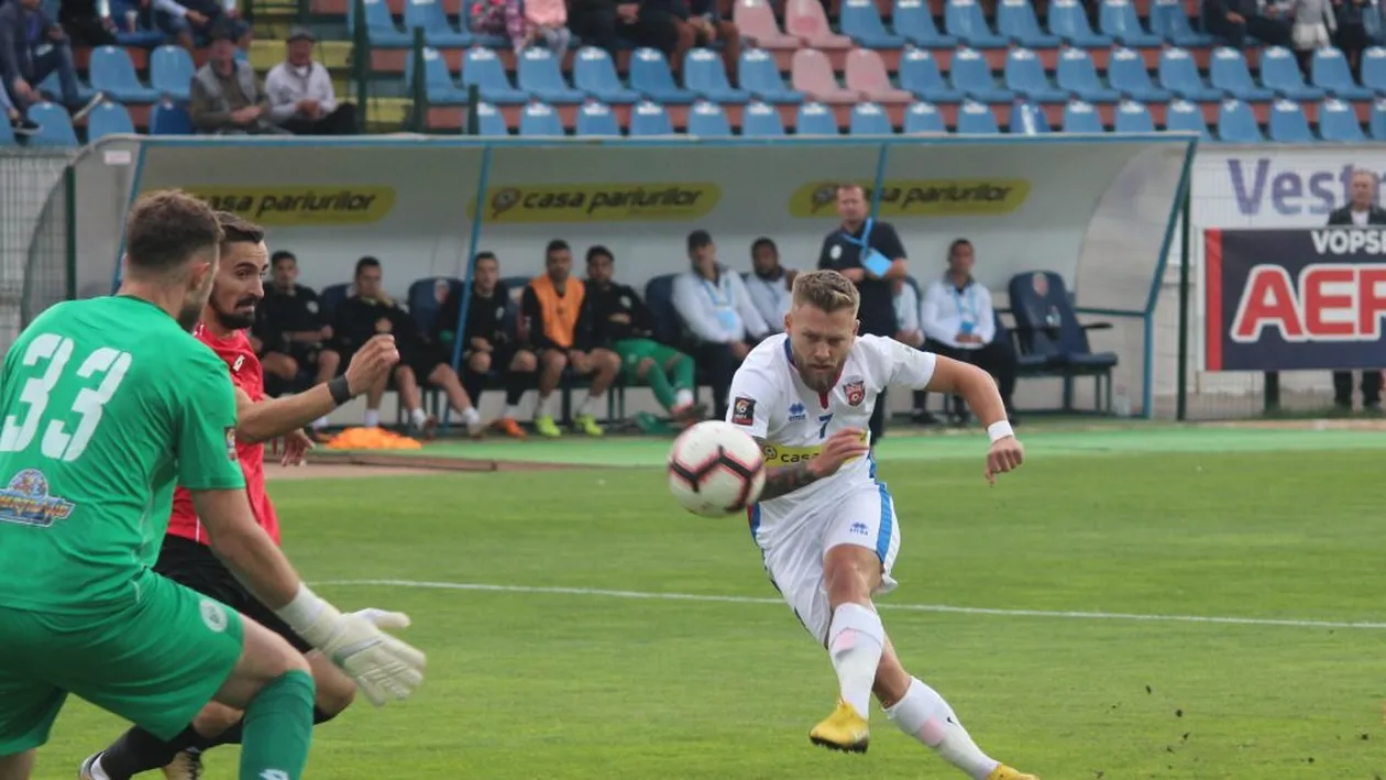 Cătălin Golofca, decisiv pentru moldoveni: „Am marcat după mult timp şi sunt fericit!”
