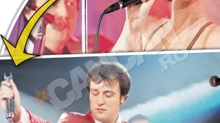 Calin Geambasu i-a facut "altar" Malinei Olinescu pe scena! Canta alaturi de stativul microfonului ei