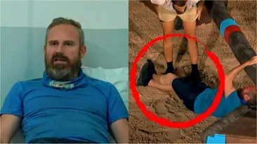 Nicu Grigore, primele declarații de pe patul de spital după ce s-a accidentat la Survivor 2026: ”Dacă nu urlam, probabil că leșinam”