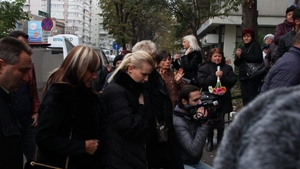 Mihai Constantinescu, depus la biserica ”Sfânta Parascheva” GALERIE FOTO